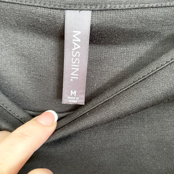 3/$15 💰Brand new short sleeve black blouse. - Picture 3 of 3